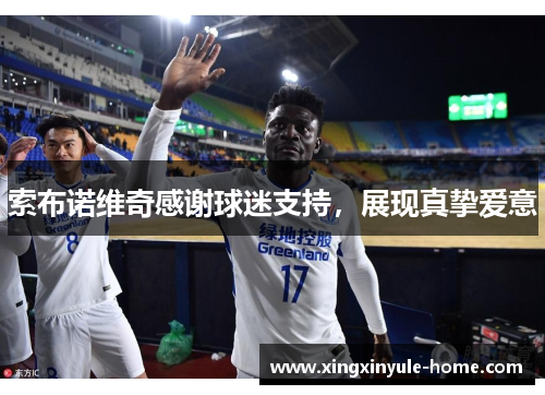索布诺维奇感谢球迷支持，展现真挚爱意